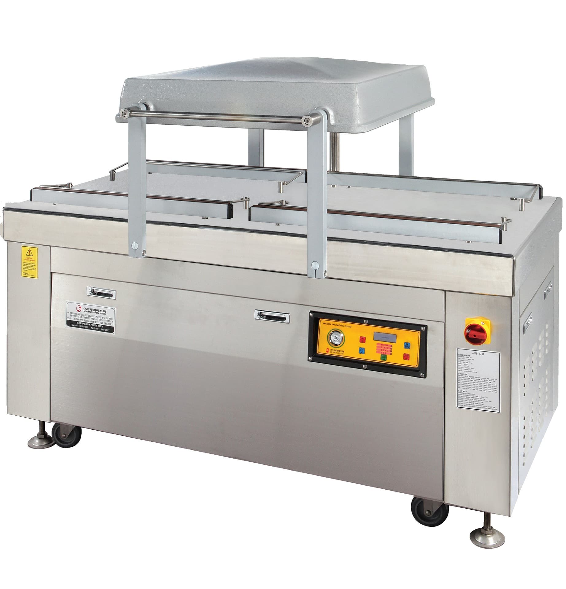 Vacuum Packaging Machine with double chamber